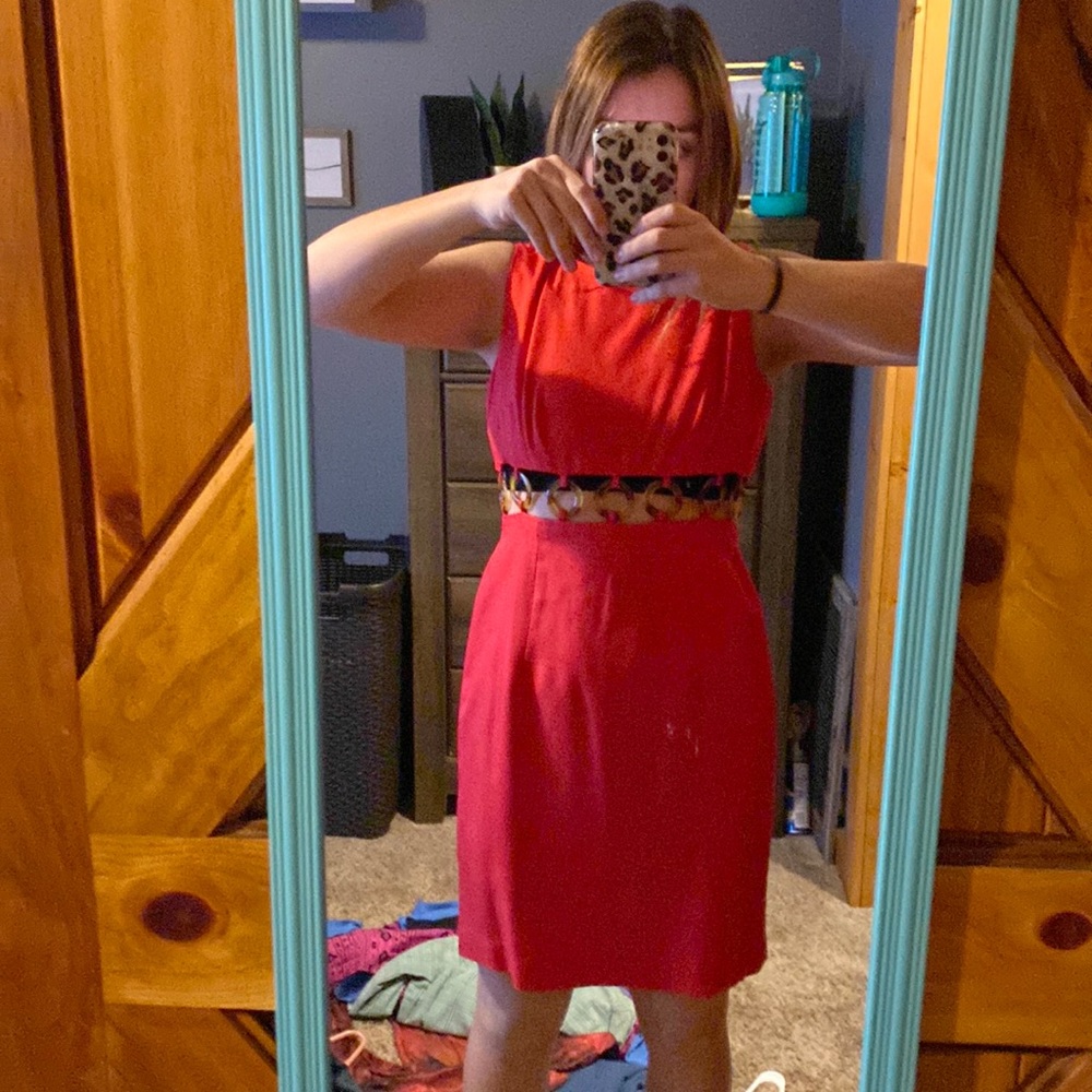 Red dress size 4